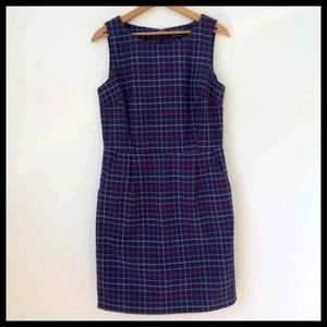 Plaid grid print Tommy Hilfiger dress